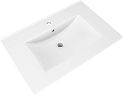 Teymi Тумба с раковиной Netta 70 подвесная дуб/графит – фотография-7