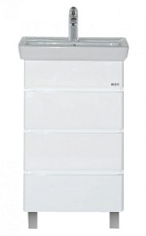 Misty Тумба для раковины Прима 50 белая – фотография-1