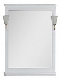 Aquanet Зеркало Валенса 70 белое (180150) – фотография-3