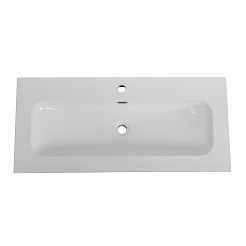 Cezares Тумба с раковиной Eco Cer-N 120 фисташковый софт CZR-8073-120 ручки сатиновое золото – фотография-10