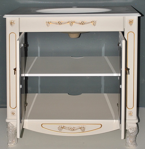 Атолл Тумба с раковиной "Верона 85" дорато – фотография-4