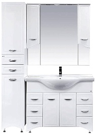 Misty Пенал для ванной Дрея 35 L с б/к – фотография-2