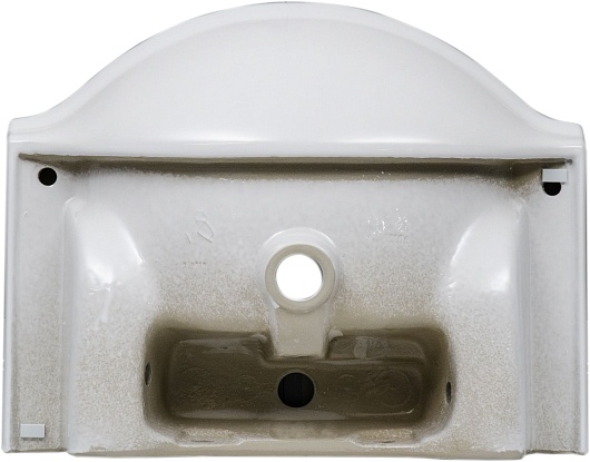 Aquanet Тумба с раковиной Донна 60 белый дуб/белая – фотография-12