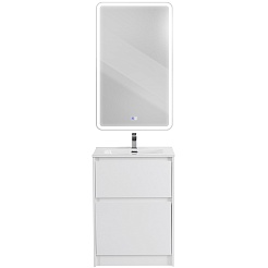 BelBagno Тумба под раковину Kraft 60 напольная Bianco Opaco – фотография-14