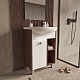 Mixline Мебель для ванной Боско 65 L белая/венге – фотография-24