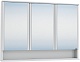 СанТа Мебель для ванной под стиральную машину Марс 120 L 1 ящик подвесная белая – фотография-25