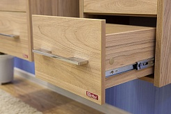 Sanflor Мебель для ванной Ларго 2 60 R Q 60 вяз швейцарский – фотография-4