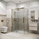 Grossman  Душевой уголок Classic 120x90x195 профиль золото сатин стекло прозрачное – фотография-12
