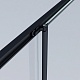 Vincea Душевой уголок Alpha 100x90 VSRW-3AL9010CLB профиль черный стекло прозрачное – фотография-14