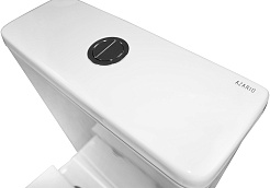 Azario Унитаз-компакт Grado AZ-2141 UQ1 безободковый с бачком с сиденьем микролифт белый – фотография-13
