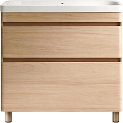 Vivon Тумба с раковиной Atwood 90 напольная дерево – фотография-4