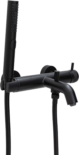 Allen Brau Смеситель для ванны Priority 5.31D10-31 черный матовый – фотография-2