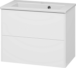 Brevita Тумба с раковиной Toy 60 белая – фотография-3