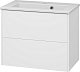 Brevita Тумба с раковиной Toy 60 белая – картинка-13