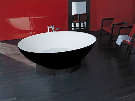 Kolpa San Ванна Tristan FS 196x117 BLACK & WHITE – фотография-2