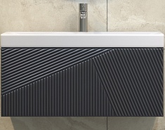 Velvex Тумба под раковину Edge 70.1Y графит