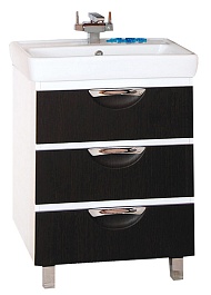 Misty Тумба для умывальника Жасмин 70 венге, пленка – фотография-2