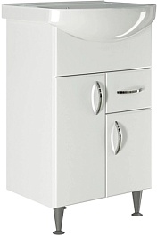 Mixline Тумба под раковину Комфорт 50 Уют белая – фотография-1