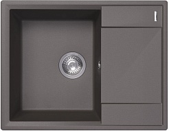 Florentina Мойка кухонная Консул 640 серый шелк – фотография-1