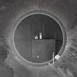 BelBagno Мебель для ванной Eco Cer-N 120-1 L bianco lucido CZR-8095-120-L ручки серые – фотография-20