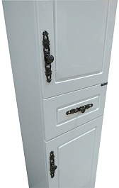 Comforty Шкаф пенал Севилья 35 слоновая кость – фотография-3