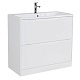 BelBagno Мебель для ванной Acqua 80 напольная Bianco Lucido, WARM – картинка-16