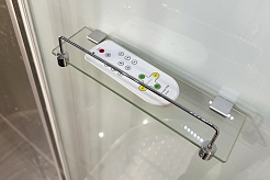 Royal Bath Душевая кабина HKST RB 90HKST-WT 90x90 с г/м с хамамом стекло прозрачное профиль белый – фотография-6