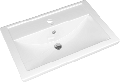 СанТа Мебель для ванной Уран 70 подвесная дуб австрийский – фотография-7