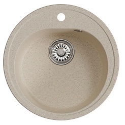 Mixline Мойка кухонная ML-GM11 бежевая – фотография-1