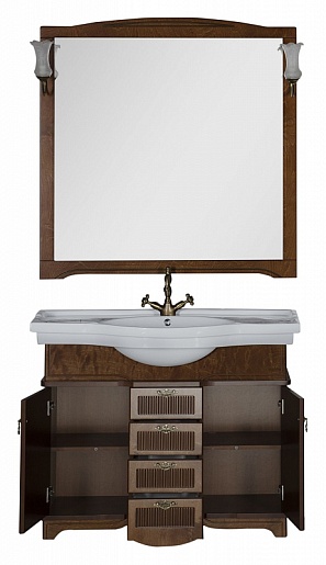 Aquanet Комплект Мебели "Луис 110" темный орех (173200) – картинка-7