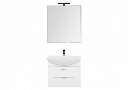 Aquanet Мебель для ванной Ирвин 75 белая – картинка-3