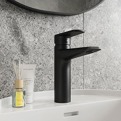 Teymi Смеситель для раковины Kati T10219 черный матовый – фотография-10