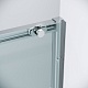 Grossman Душевая дверь в нишу Style 130x195 профиль хром стекло прозрачное – фотография-22