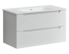 Sancos Тумба с раковиной Norma 2.0 80 белый глянец раковина Element 81 CN7005