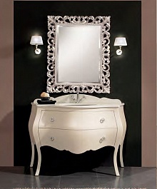 Cezares Мебель для ванной CARLOTTA Tortora opaco, столешница Bianco Neve – фотография-1