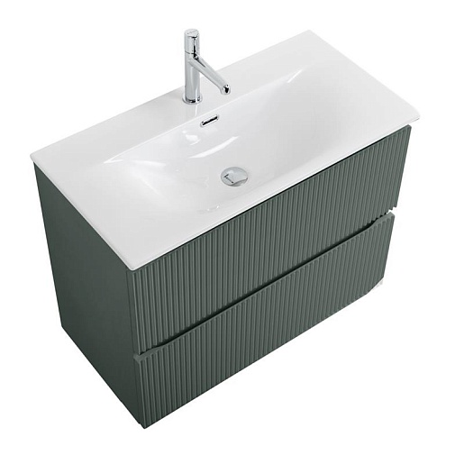 BelBagno Тумба под раковину Uno mini 80 подвесная Еловый матовый – фотография-4