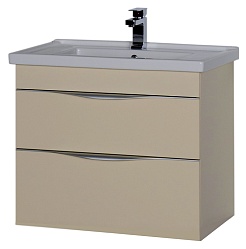 Aquanet Тумба под раковину Эвора 80 сливочный (беж) – фотография-1