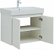 Aquanet Мебель для ванной Nova Lite 75 2 дверцы подвесная белая глянцевая – фотография-32