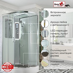 Avacan Душевая кабина 120/90 A2912LLED прозрачная – фотография-20