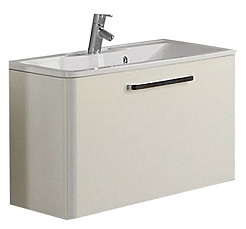 Акватон Тумба под раковину Валенсия 75 белый жемчуг – фотография-1