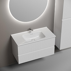 Sancos Тумба под раковину Snob R 90 bianco SNR90W – фотография-4