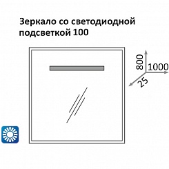 Какса-а Зеркало Пикколо 100 – фотография-2