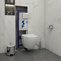 Teymi Кнопка смыва Lina T70102CH хром глянец – фотография-2