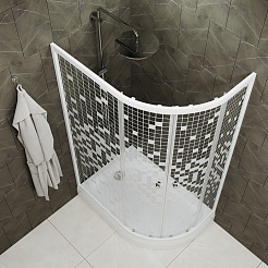 Triton Душевой уголок Коралл 120/80 L Щ0000061780 – фотография-4