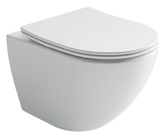 Ceramicanova Подвесной унитаз Metropol Торнадо CN4002T безободковый белый