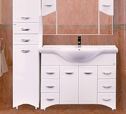 Misty Тумба для умывальника Дрея 95 – фотография-2