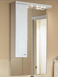 Акватон Зеркальный шкаф для ванной "Домус 65" L – фотография-1