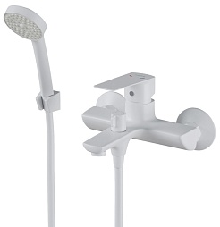 Mixline Смеситель для ванны 35k ML15-01W белый – фотография-1