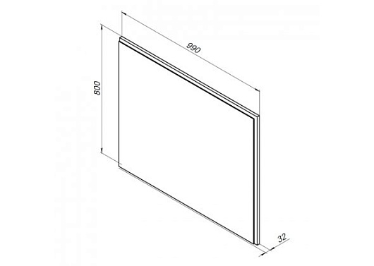 Aquanet Мебель для ванной Nova Lite 100 2 ящика, дуб рошелье – фотография-16