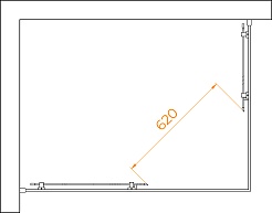 RGW Душевой уголок Passage PA-040B 120x90 профиль черный стекло матовое сатинат – фотография-4